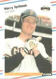1988 Fleer Baseball Cards      097      Harry Spilman